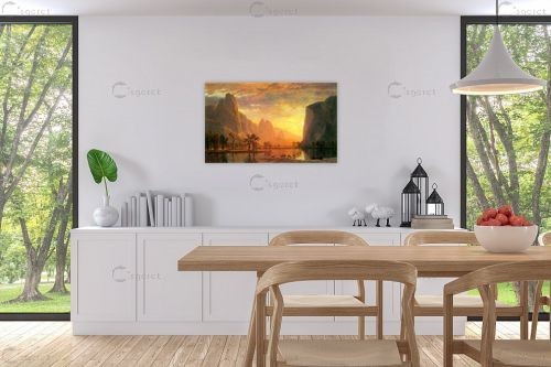 Albert Bierstadt 060 – אלברט בירשטאדט | תמונה לקיר