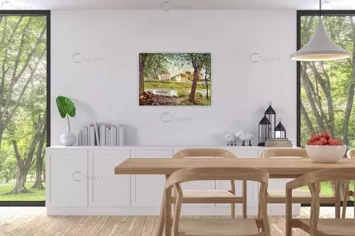 Alfred Sisley 032 – אלפרד סיסלי | תמונה לקיר