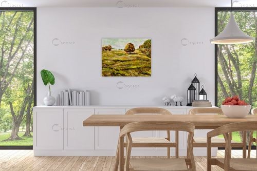 הרי ירושלים – שולי חיימזון | תמונה לקיר בסגנון כפרי