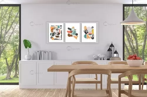 מודרני מופשט צבעוני 420 – Artpicked Modern | תמונה לקיר בסגנון מודרני