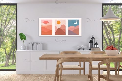 מזריחה עד שקיעה – Artpicked Modern | תמונה לקיר בסגנון מודרני
