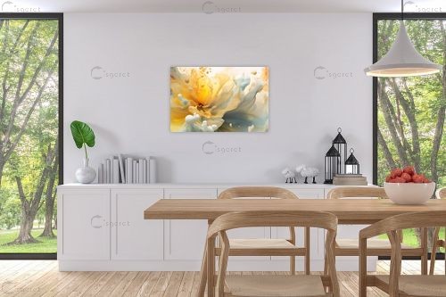 התפרצות – יצחק פוגל | תמונה לקיר בסגנון מופשט