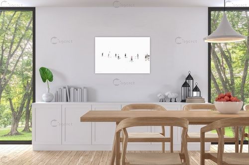 החותרים – דורון אמבר | תמונה לקיר בסגנון מודרני