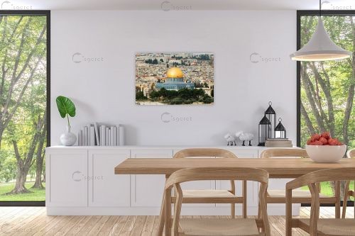 כיפת הסלע – אורלי גור | תמונה לקיר בסגנון מודרני