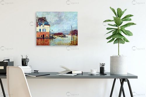 Alfred Sisley 009 – אלפרד סיסלי | תמונה לקיר