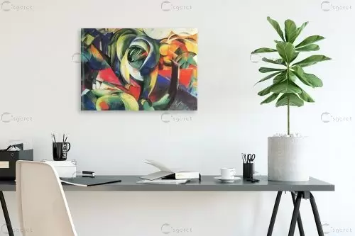 Franz Mark 026 – מרק פרנץ | תמונה לקיר