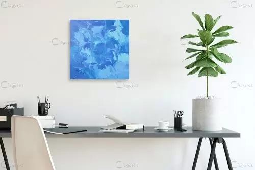 צבעוני  - ורד אופיר - תמונות לסלון רגוע ונעים אבסטרקט רקעים צורות תבניות מופשטות  - מק''ט: 224588