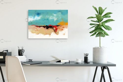 בוקר חדש – איש גורדון | תמונה לקיר בסגנון מודרני