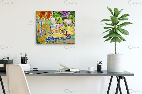 Landscape near Collioure – אנרי מאטיס | תמונה לקיר