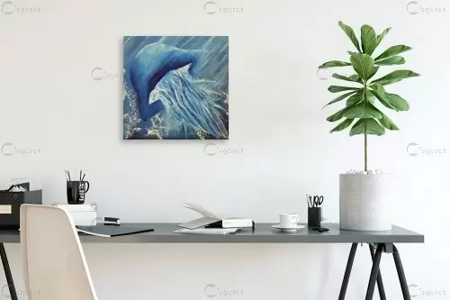 Jellyfish - נופר מורדוך - חדר אמבטיה בסגנון אוצרות הים  - מק''ט: 418507