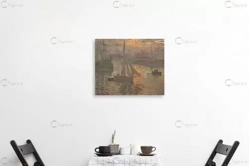 Claude Monet 027 - קלוד מונה -  - מק''ט: 115784