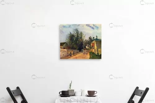 Pissarro Camille 014 - קאמי פיסארו - סגנון אימפרסיוניסטי  - מק''ט: 131828