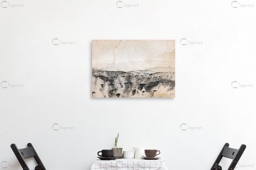 הרים וסלע 2 - רוזה לשצ'ינסקי - תמונות לחדר שינה שלו ורגוע נוף וטבע מופשט  - מק''ט: 203795