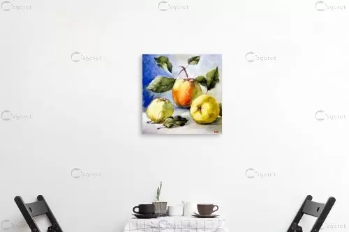 תפוחים על השולחן - מריאנה קיידלוב -  - מק''ט: 319180