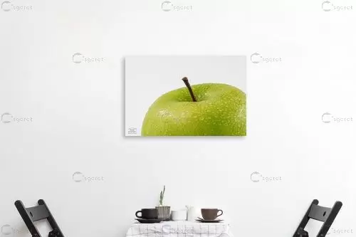 תפוח ירוק - קובי פרידמן - תמונות למטבח מודרני תמונות תקריב מאקרו  - מק''ט: 400359