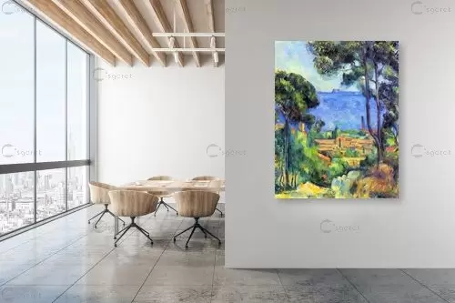 Paul Cezanne 016 - פול סזאן - תמונות קלאסיות לסלון  - מק''ט: 130225