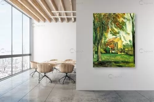 Paul Cezanne 037 - פול סזאן - ציורי שמן  - מק''ט: 130248