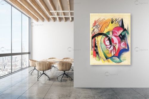 Franz Mark 007 – מרק פרנץ | תמונה לקיר