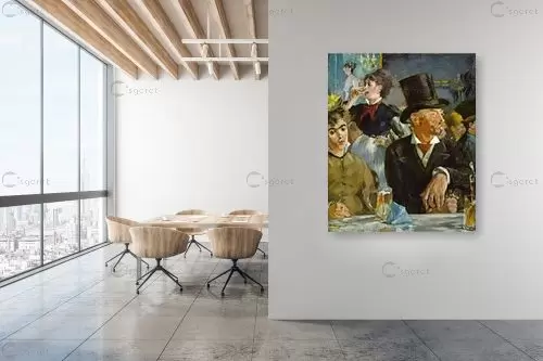Édouard Manet 009 - אדואר מנה - סגנון אימפרסיוניסטי  - מק''ט: 131648