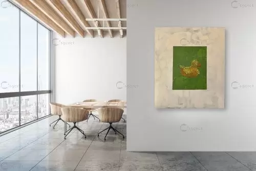Bubble duck – MMB Art Studio | תמונה לקיר בסגנון מודרני