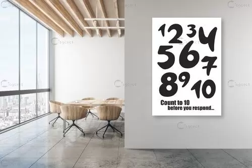 Funny Numbers - מסגרת עיצובים - טיפוגרפיה דקורטיבית  - מק''ט: 240877