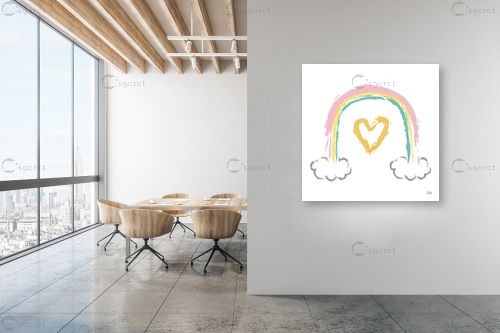 חלום של קשת בענן – Melissa Averinos | תמונה לקיר בסגנון מודרני