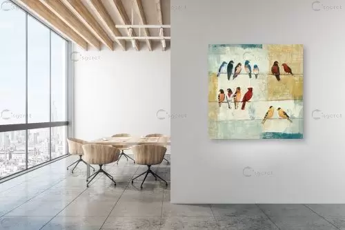 מקהלה שכזאת – Avery Tillmon | תמונה לקיר בסגנון כפרי