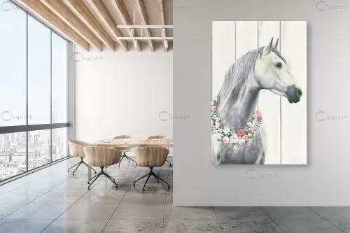 סוס מלכותי - James Wiens - תמונות לסלון רגוע ונעים  - מק''ט: 391113