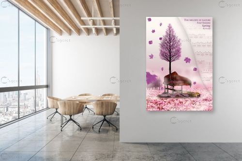Spring – נופר מורדוך | תמונה לקיר בסגנון מודרני
