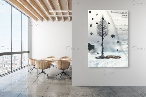 Winter – נופר מורדוך | תמונה לקיר בסגנון מודרני