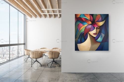 הרמוניה צבעונית – יניב גרינברג | תמונה לקיר בסגנון מודרני