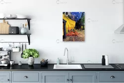 מרפסת בית הקפה בלילה – וינסנט ואן גוך | תמונה לקיר