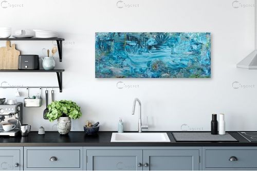 מסתורין – חוה מזרחי | תמונה לקיר בסגנון מופשט