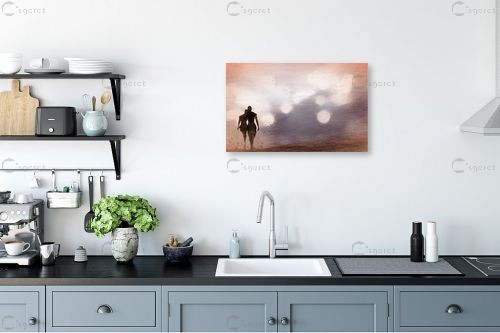 את ואני – איש גורדון | תמונה לקיר בסגנון מודרני