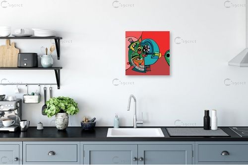 מכל הצדדים – רונית הראל | תמונה לקיר בסגנון מודרני