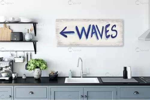 Waves - James Wiens - תמונות לחדר רחצה ספא חדרי ילדים  - מק''ט: 390994