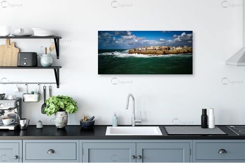 עכו – יבגני זלבקוב | תמונה לקיר בסגנון מודרני