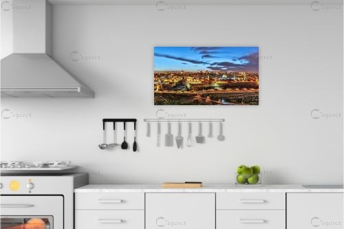 ירושלים בזהב – מיכאל שמידט | תמונה לקיר בסגנון מודרני