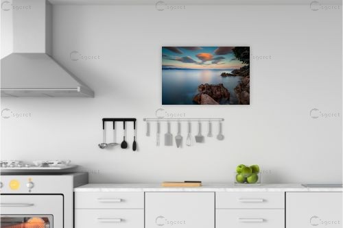 sunset in Opatija – ניקולאי טטרצ'וק | תמונה לקיר בסגנון מודרני