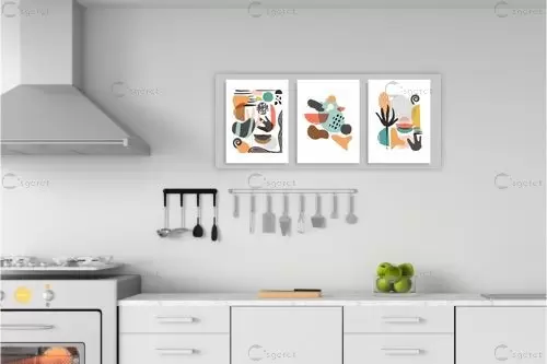מודרני מופשט צבעוני 420 – Artpicked Modern | תמונה לקיר בסגנון מודרני