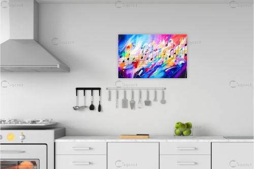 רוק פסיכדלי – אורית גפני | תמונה לקיר בסגנון מופשט