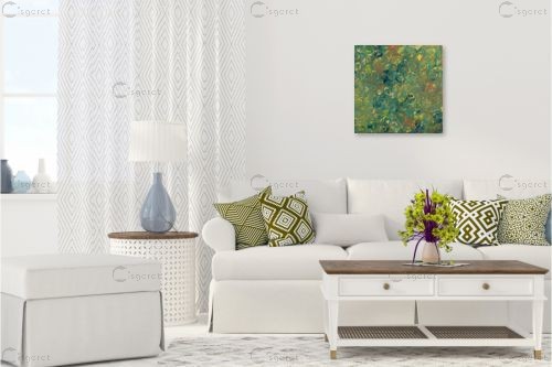 תלתלי צבע - אירית שרמן-קיש - תמונות לסלון רגוע ונעים אבסטרקט רקעים צורות תבניות מופשטות  - מק''ט: 301813