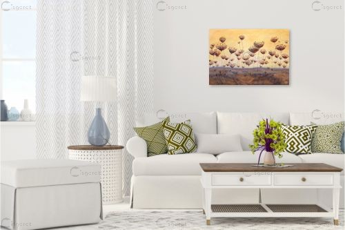 גזר קיפח בקיץ - אלה גורליק - תמונות לסלון רגוע ונעים תבניות של פרחים וצמחים  - מק''ט: 379856