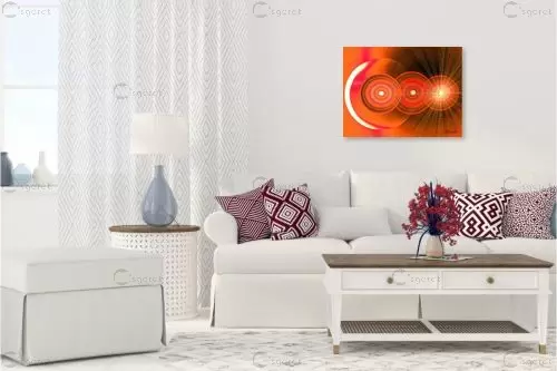שמשות - רעיה גרינברג - תמונות לסלון מודרני אבסטרקט רקעים צורות תבניות מופשטות  - מק''ט: 405161
