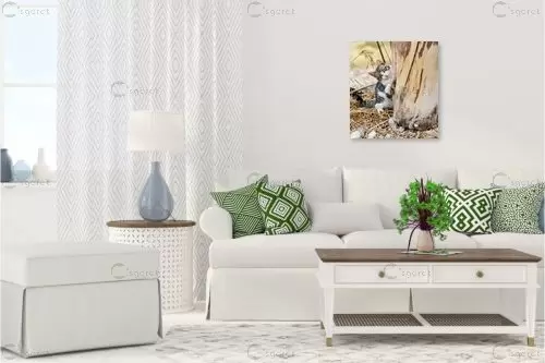 משחקים – רן זיסוביץ | תמונה לקיר בסגנון כפרי