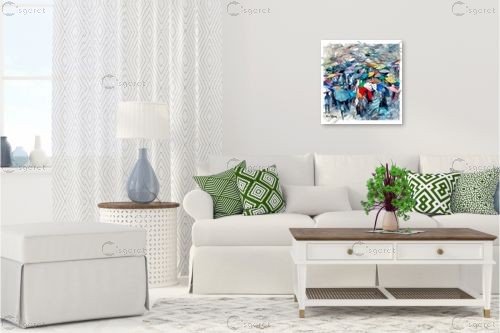 קומפוזיציה  – בן רוטמן | תמונה לקיר בסגנון מודרני