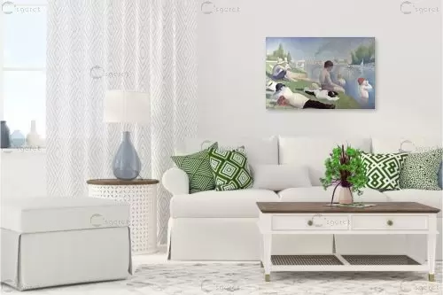 Bathers at Asnieres – זורז סרה | תמונה לקיר