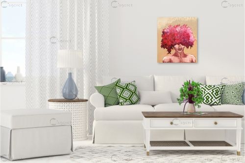 Strawberry queen  – MMB Art Studio | תמונה לקיר בסגנון מודרני