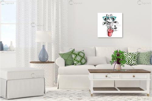 ג&#039;ירפה שייק – Artpicked Modern | תמונה לקיר בסגנון מודרני