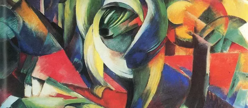 תמונות ציורים של פרנץ מארק | Franz Moritz Marc